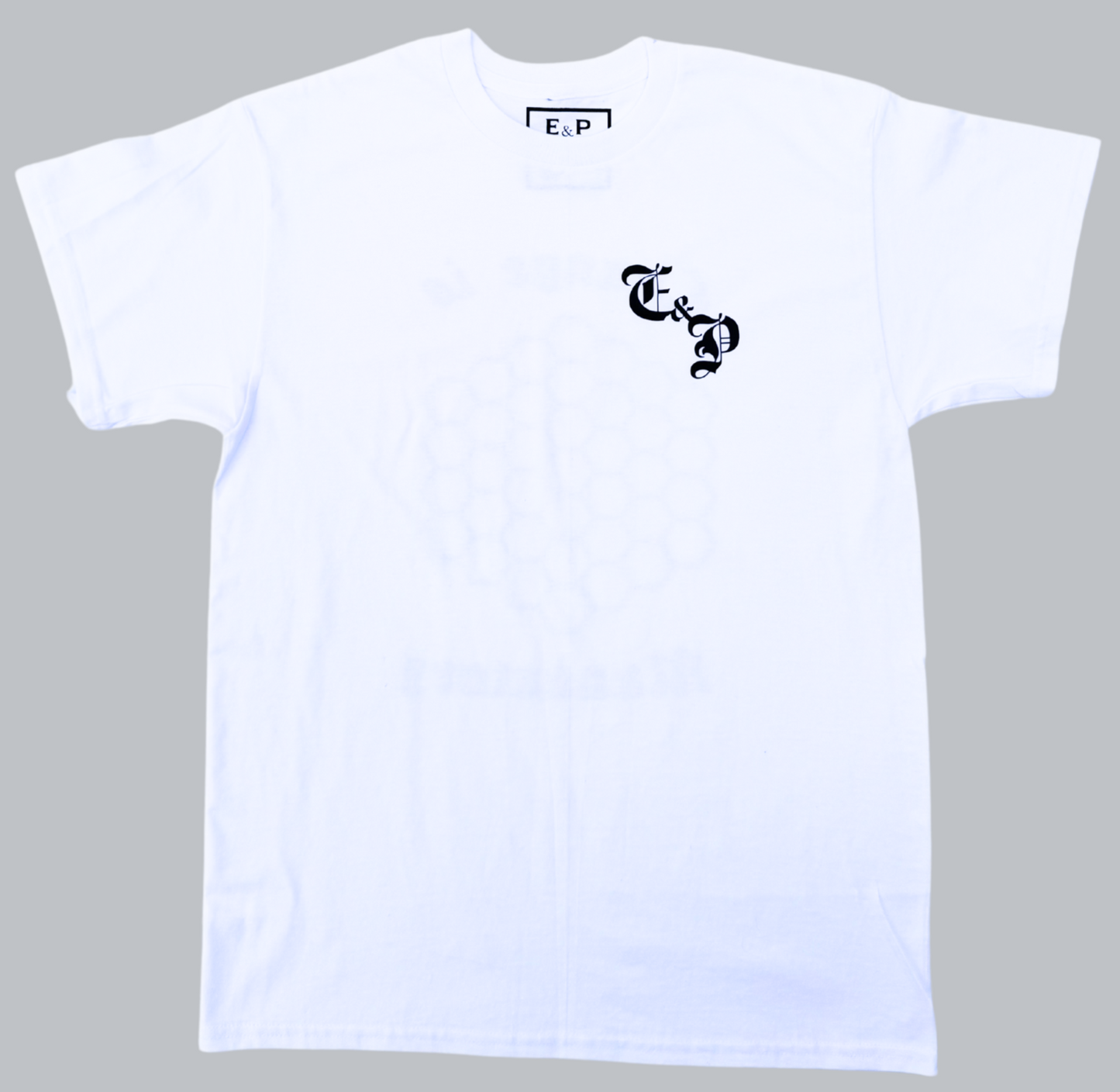 "EVOLVE & PROSPER"Facilitating Growth Tee White & Black