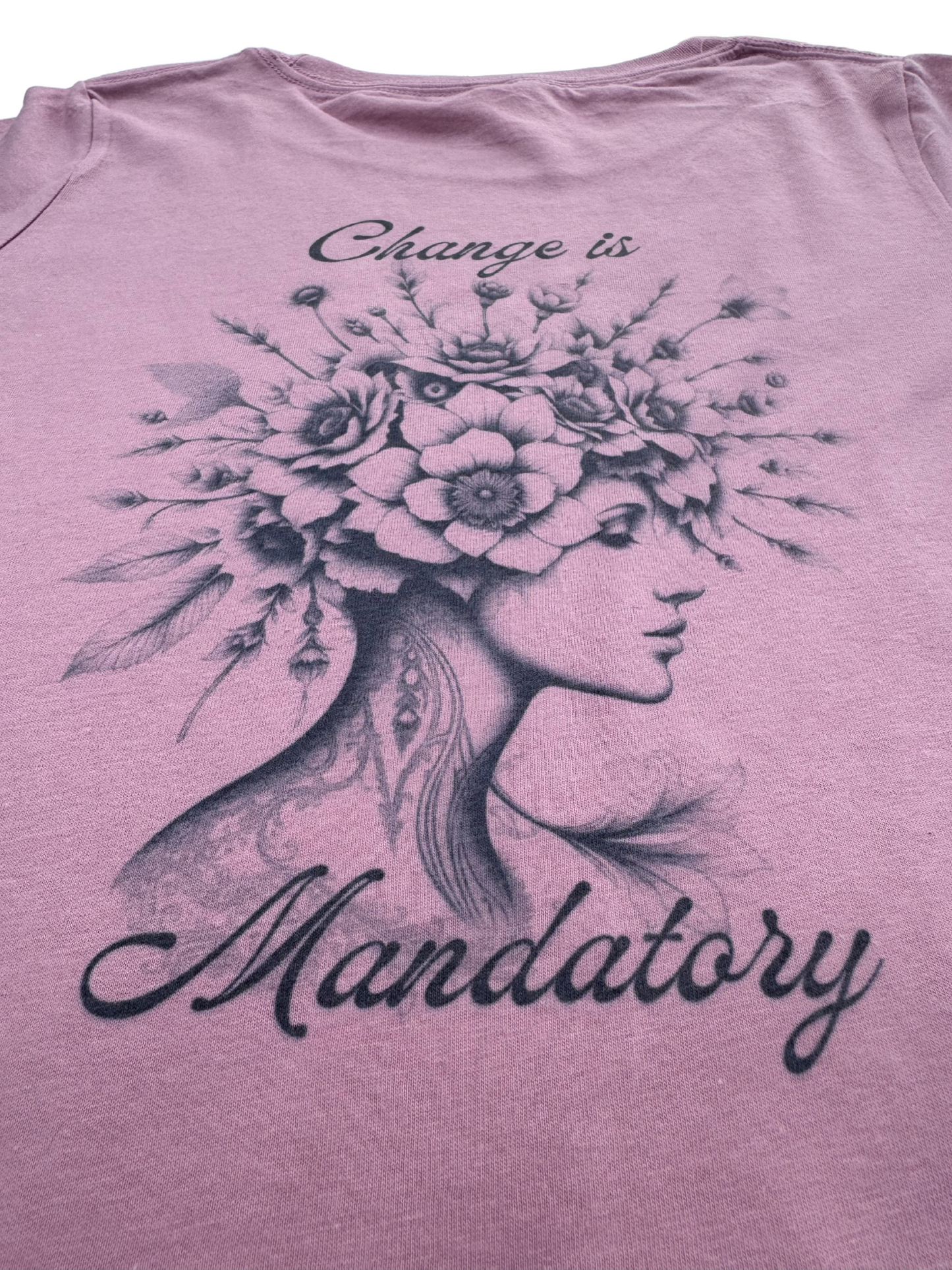 "EVOLVE & PROSPER" Women's Change is Mandatory Tee